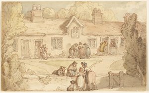 Maison des pauvres de Tottenham - Thomas Rowlandson