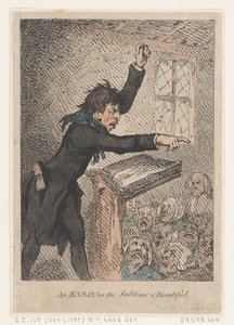 Essai sur le sublime et le beau - Thomas Rowlandson