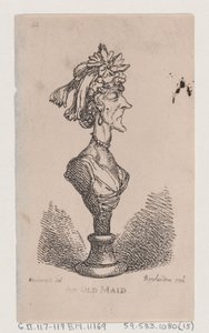 Une vieille fille, 1808 - Thomas Rowlandson