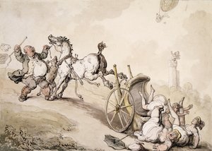 Chasse au ballon près de la folie de Lady James