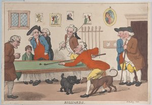 Billard - Thomas Rowlandson