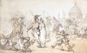 Pont de Blackfriars - Thomas Rowlandson