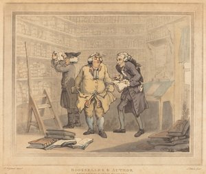 Libraire et auteur - Thomas Rowlandson