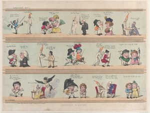 Bordures pour pièces, Extravaganzas Planche 1, 28 mars 1799