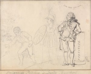 La protection de la Grande-Bretagne, ou La loyauté triomphante - Thomas Rowlandson