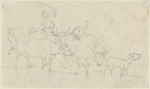 Bovins - Thomas Rowlandson
