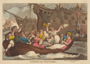 Bovins non assurables - Thomas Rowlandson