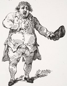 Charles James Fox en tant que Démosthène, illustration de 