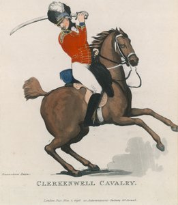 Cavalerie de Clerkenwell - Thomas Rowlandson