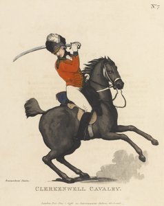 Cavalerie de Clerkenwell, vers 1799