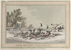 Bouillon froid et calamité, 26 janvier 1792 - Thomas Rowlandson