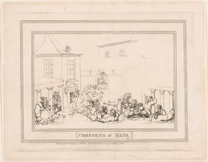 Les Conforts de Bath, Plaque 7, 6 janvier 1798