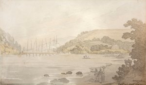 Cornouailles, East et West Looe - Thomas Rowlandson