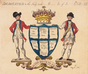 Dédié au nouvellement créé E--l de L-nsd-le, pub. 1784