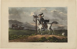 Le docteur Syntax se perd - Thomas Rowlandson