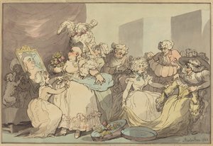 Habillage pour un anniversaire, 1788