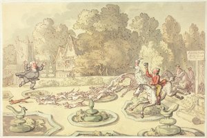 Vicaire enragé - Thomas Rowlandson