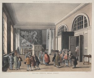 Bureau des accises, Broad Street - Thomas Rowlandson