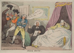 La piété filiale - Thomas Rowlandson