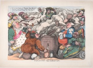 Funcking le Corse - Thomas Rowlandson