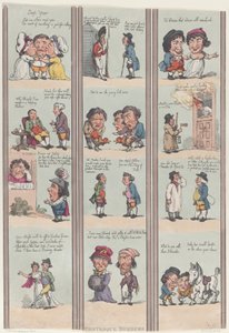 Bordures grotesques pour pièces et halls