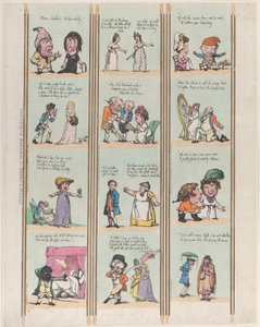 Bordures grotesques pour pièces et halls, planche 16, 1er août 1799