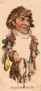Têtes : Barberorum - Thomas Rowlandson