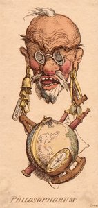 Têtes : des philosophes - Thomas Rowlandson