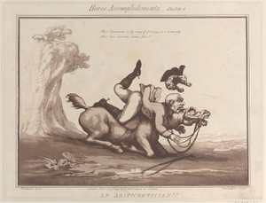 Accomplissements du cheval, Esquisse 8 : Un arithméticien !!, 1er août 1799