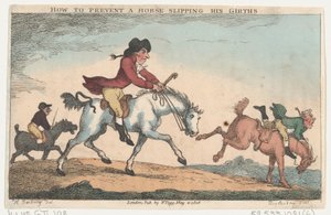 Comment empêcher un cheval de glisser ses sangles