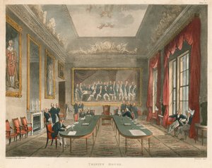 Intérieur de Trinity House - Thomas Rowlandson