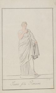 Jeune Fille Romaine - Thomas Rowlandson