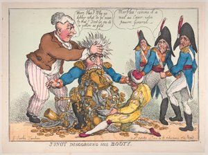 Junot déversant son butin, 17 octobre 1808