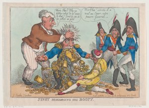 Junot déversant son butin, 17 octobre 1808
