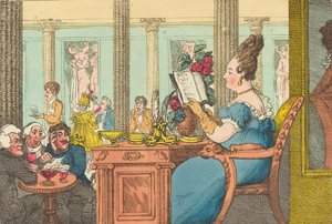 La Belle Limonaudière au Café des Mille Colonnes, Palais Royal, Paris, 1814