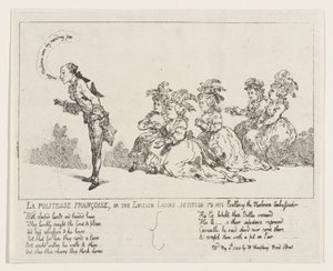 La politesse Françoise, ou La Pétition des Dames Anglaises à Son Excellence le Mushro..., 4 mai 1789 - Thomas Rowlandson