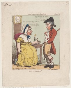 Heures tardives!, 1er octobre 1799 - Thomas Rowlandson