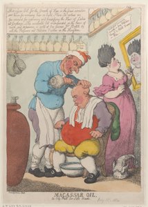 Huile de Macassar, une bouffée huileuse pour têtes molles, 15 mars 1814