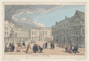 Place du marché à Cambridge, 15 novembre 1801