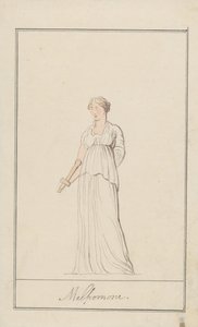 Mélpomène - Thomas Rowlandson