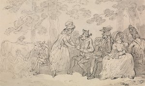 Les laitières et les messieurs à St James