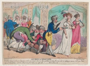 Misères de la haute société - Thomas Rowlandson