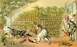 Malheur à Tulip Hall - Thomas Rowlandson