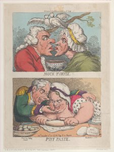Mock Turtle, Puff Paste, 20 novembre 1810 - Thomas Rowlandson