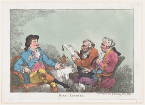 Prêteurs sur gages, 8 novembre 1784 - Thomas Rowlandson