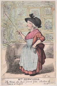 Mme Showell, la femme qui montre la collection de tableaux du général Guise à O..., 26 février 1807