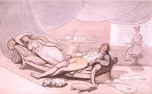 Musique à la maison - Thomas Rowlandson