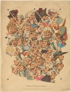 Caractères inhabituels - Thomas Rowlandson