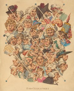 Personnages bizarres, publié en 1801