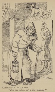 Passé une heure, un beau matin! - Thomas Rowlandson